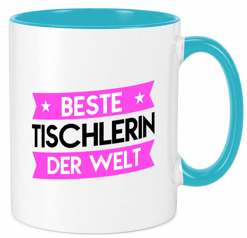 Beste Tischlerin | Tischlerei lustiger Spruch Geschenk Humor Geschenkidee Tasse