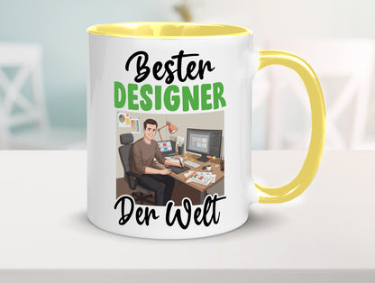 Bester Designer Beruf | Mode v2 lustiger Spruch Geschenk Arbeit Kollegen Büro