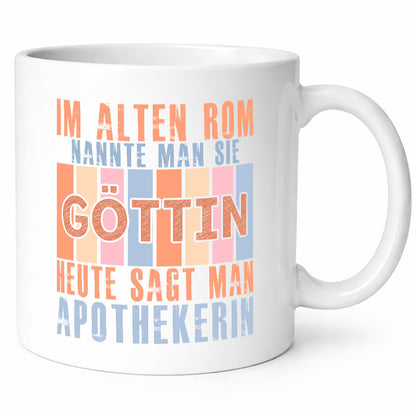 Heute sagt man: Apothekerin | Apotheke Pharmazie Humor Geschenkidee Tasse
