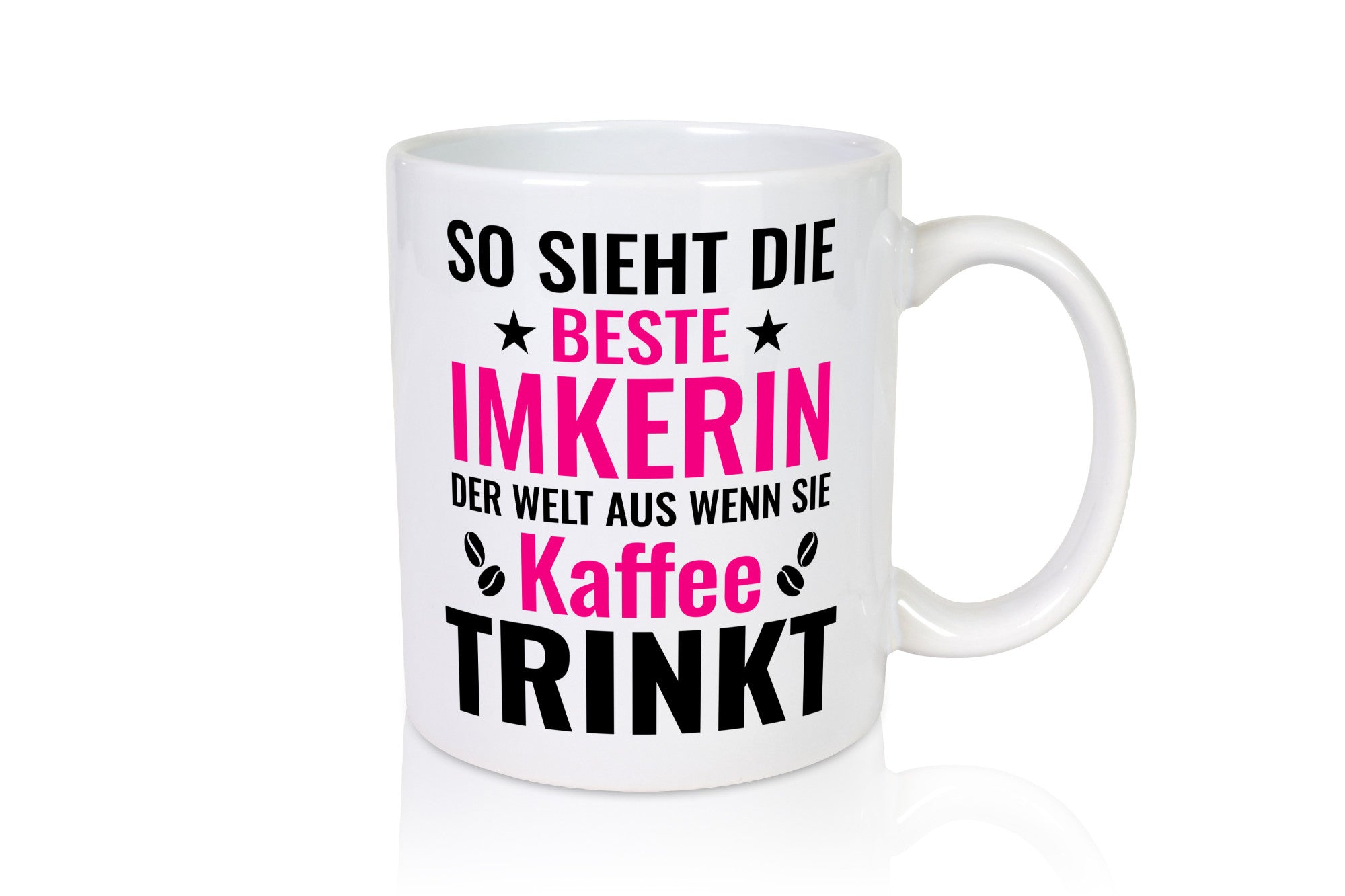 Kaffee trinkt: Imkerin | Imkerei Humor Geschenkidee Tasse