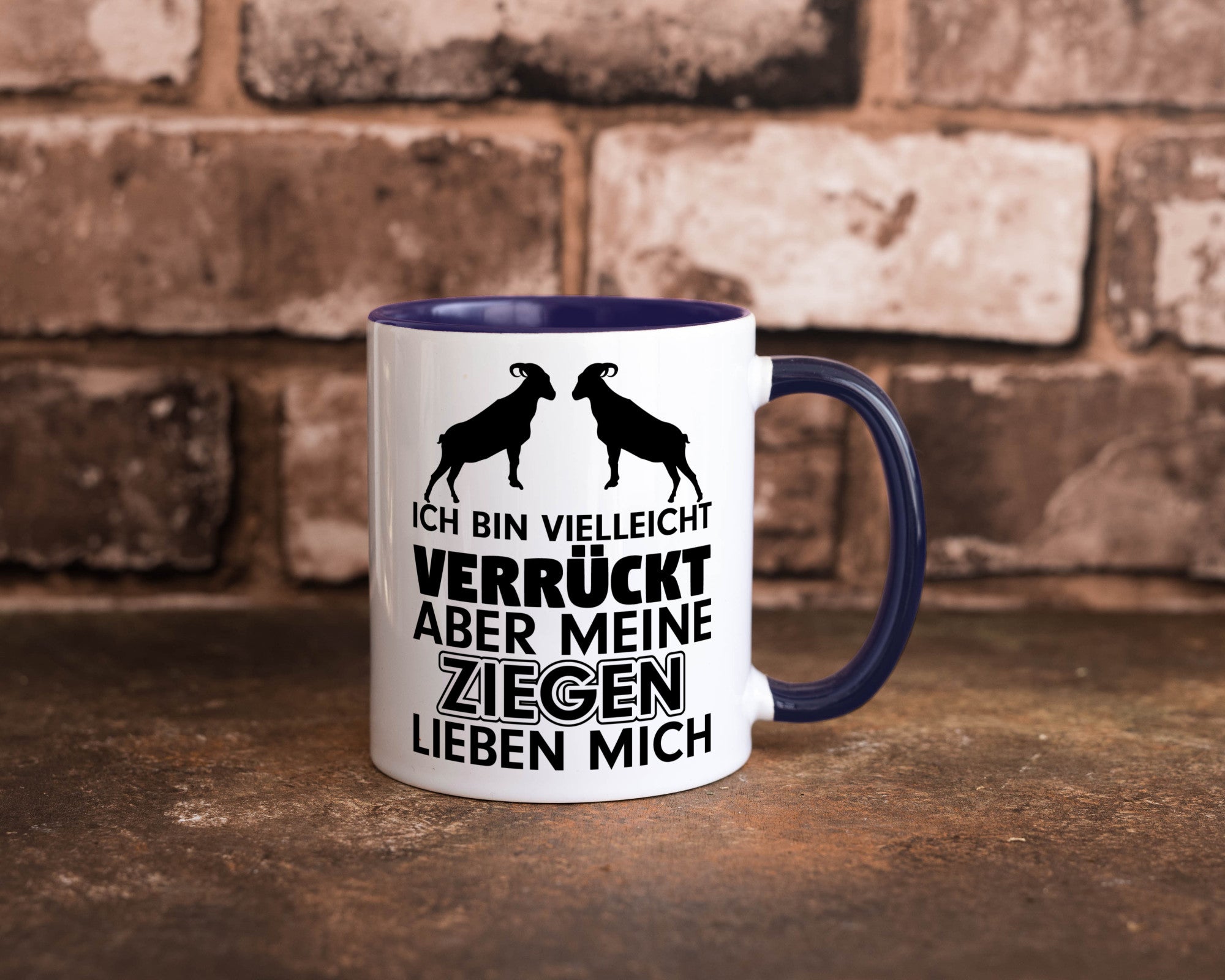 Meine Ziegen | Hirte Tasse Bauernhof Hirtin Bauer Humor Geschenkidee