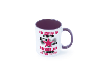 Bedeutung von Friseurin | Friseuse Frisörin lustiger Spruch Geschenk Humor