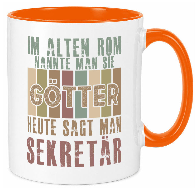 Heute sagt man: Sekretär | Büro Humor Arbeit Kollegen Geschenkidee Tasse