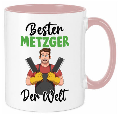 Bester Metzger | Fleischer Metzgerei v2 Geschenkidee Humor Tasse