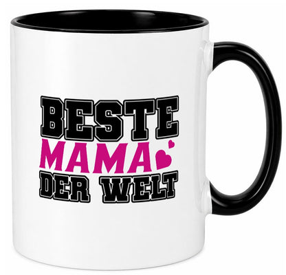 Beste Mama Geschenk Familie Geschenkidee lustiger Spruch Tasse