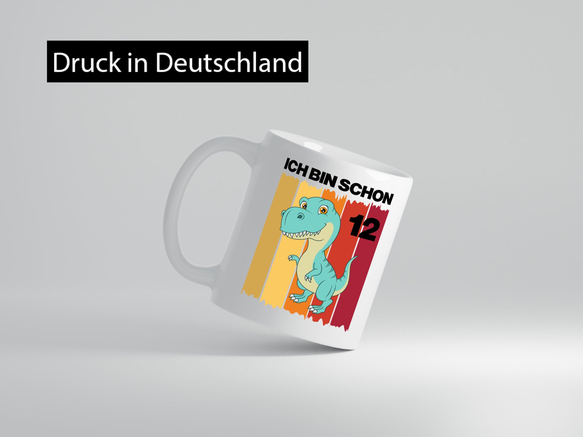 12. Geburtstag | 12 Jahre Dinosaurier lustiger Spruch Geschenk Geschenkidee