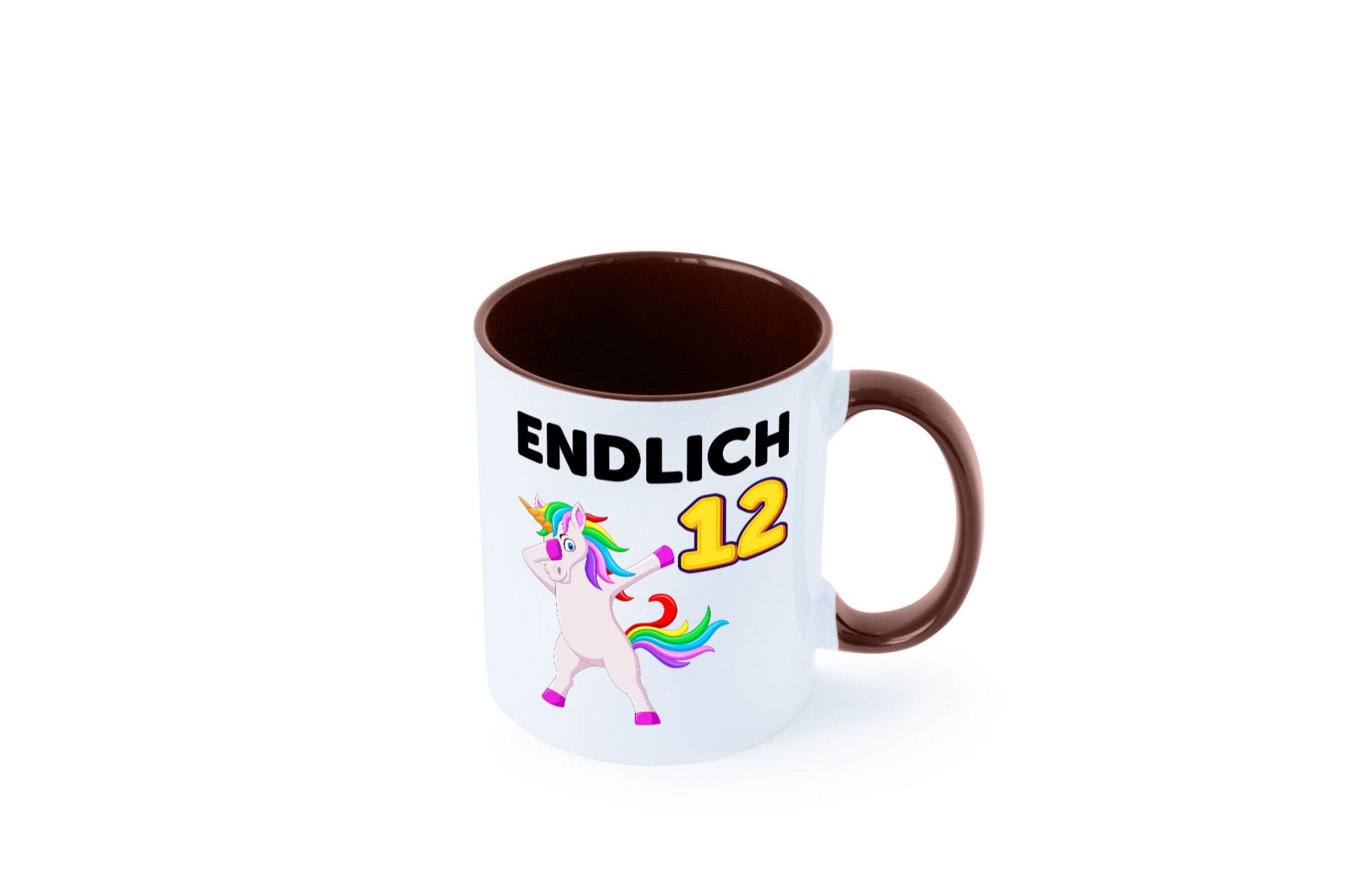 12. Geburtstag | endlich 12 Jahre Einhorn Mädchen lustig Geschenkidee Geschenk