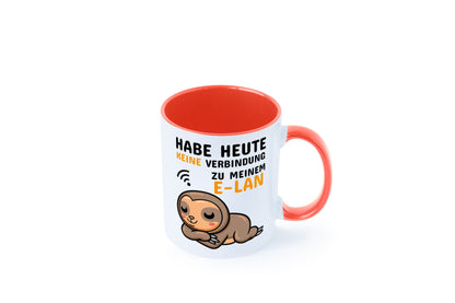 Keine Verbindung lustig Humor Geschenkidee Geschenk Tasse