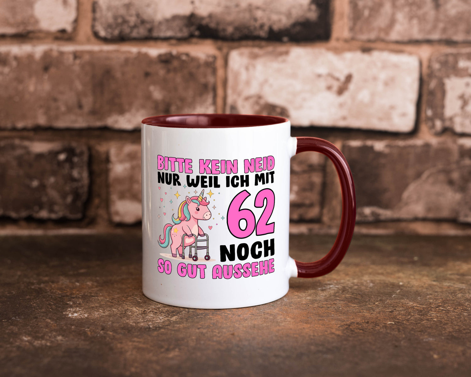 62. Geburtstag | 62 Jahre Mit noch so gut aussehen lustiger Spruch Geschenk