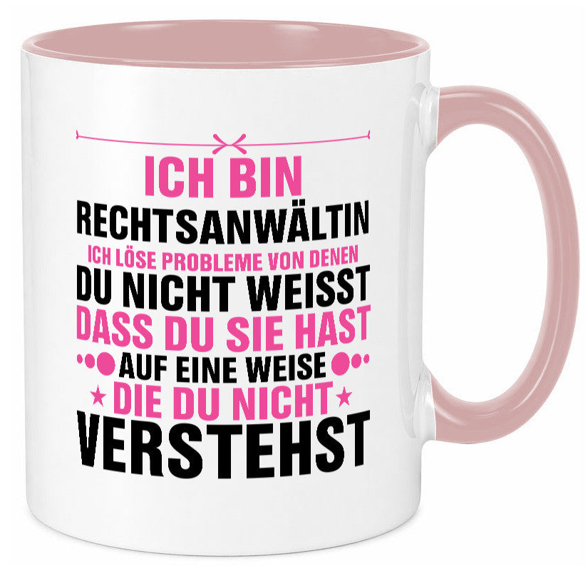 Löse Probleme: Rechtsanwältin | Jurstin Anwältin v2 Geschenk Humor Geschenkidee