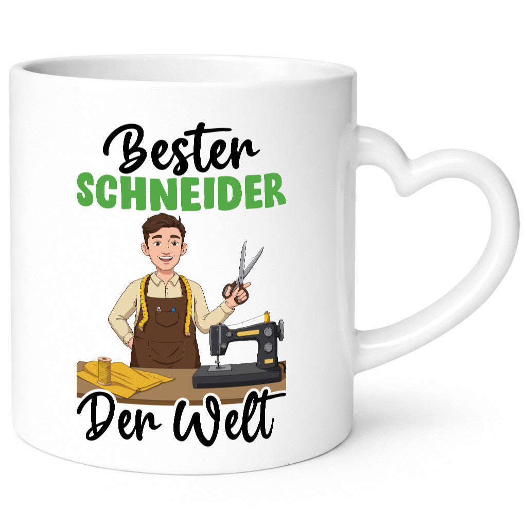 Bester Schneider | Beruf Schneiderei v2 lustig Arbeit Kollegen Büro Geschenk Tasse