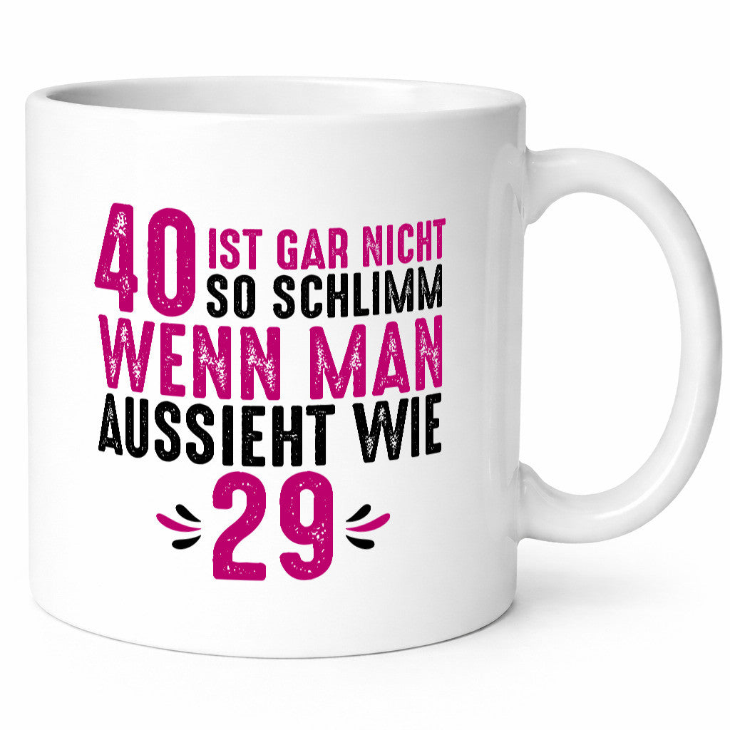 40. Geburtstag | aussehen wie 29 Jung halten Geschenk Geschenkidee lustiger