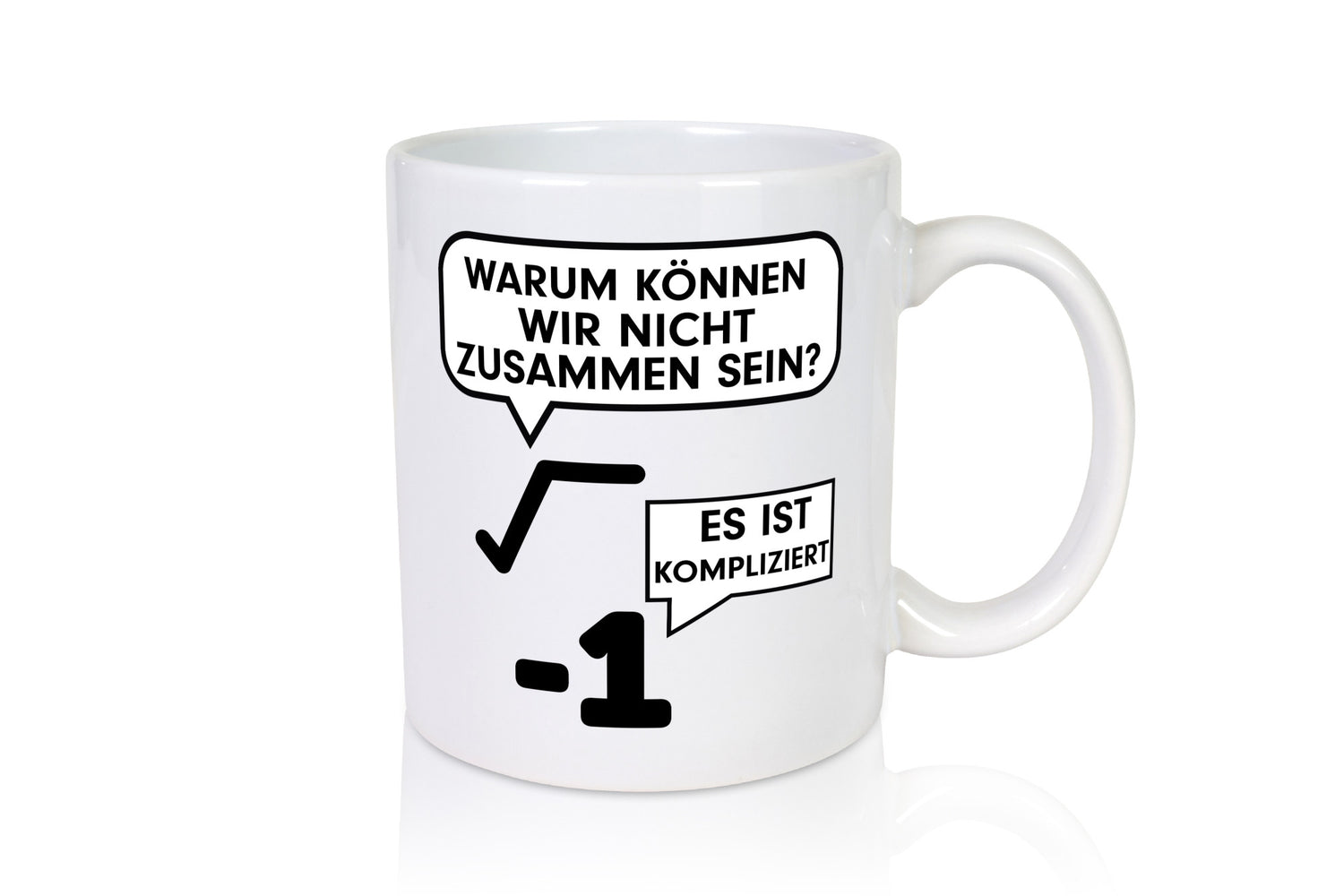Beziehung Witz | Mathematik Tasse Wurzel Spruch lustiger Geschenk Humor