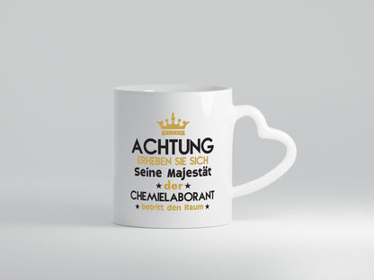 Seine Majestät Chemielaborant | Laborant Chemie lustig Humor Geschenkidee