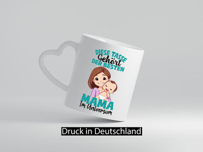 Im Universum: Mama | Muttertag Familie lustig Geschenkidee Geschenk Tasse
