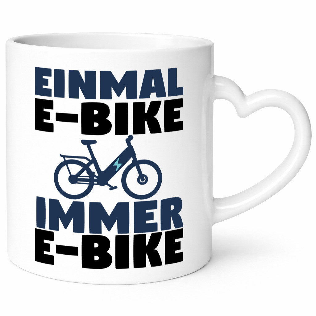 E-Bike Fahrer | Radfahrer Tasse Fahrrad Elektrorad lustiger Spruch Geschenk