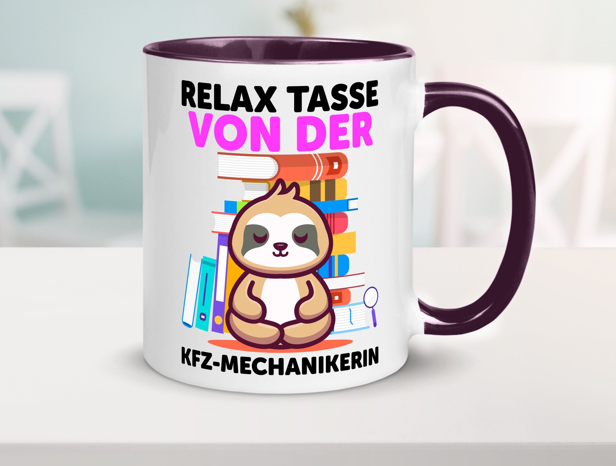 Relax Tasse: KFZ-Mechanikerin | Mechaniker KFZ Humor Geschenkidee Tasse