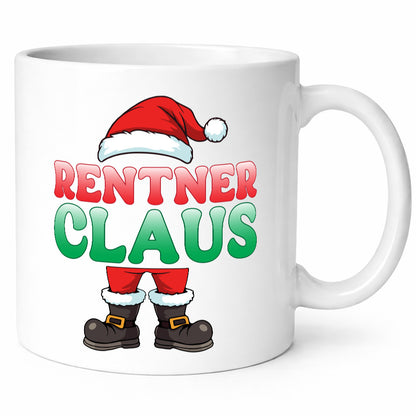 Rentner Claus | Weihnachten Weihnachtsmann lustig Ruhestand Jubiläum Geschenk