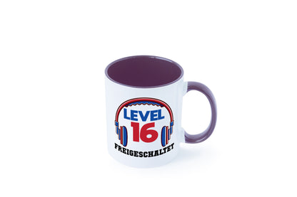 Level 16 Freigeschaltet | 16. geburtstag Gamer lustig Geschenkidee Geschenk