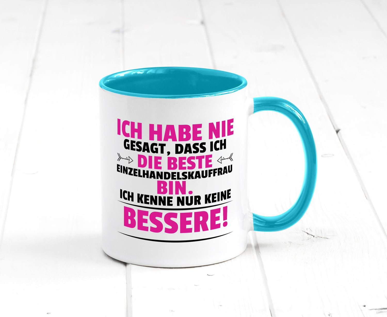 Die Beste Einzelhandelskauffrau | Einzelhandel Geschenkidee Humor Tasse