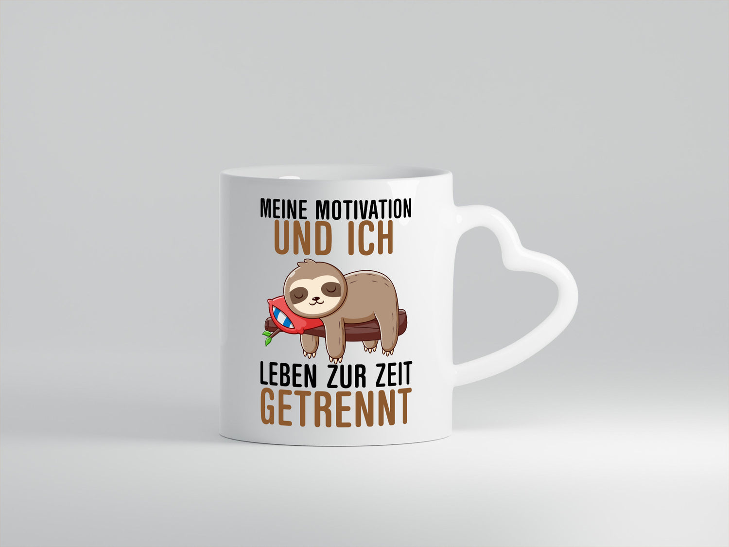 Meine Motivation | Faultier Faulpelz lustiger Comic Humor Tierliebhaber