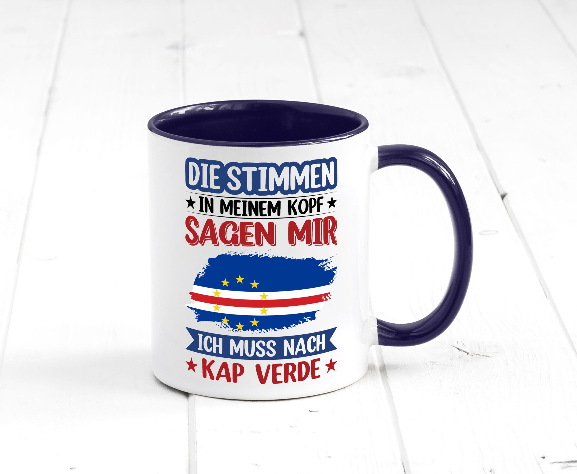 Kap Verde | Urlaub Stimmen in meinem Kopf Traumland lustig Humor Geschenkidee