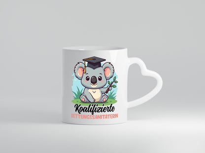 Koalifizierte Rettungssanitäterin | Sanitäter Geschenkidee Humor Tasse