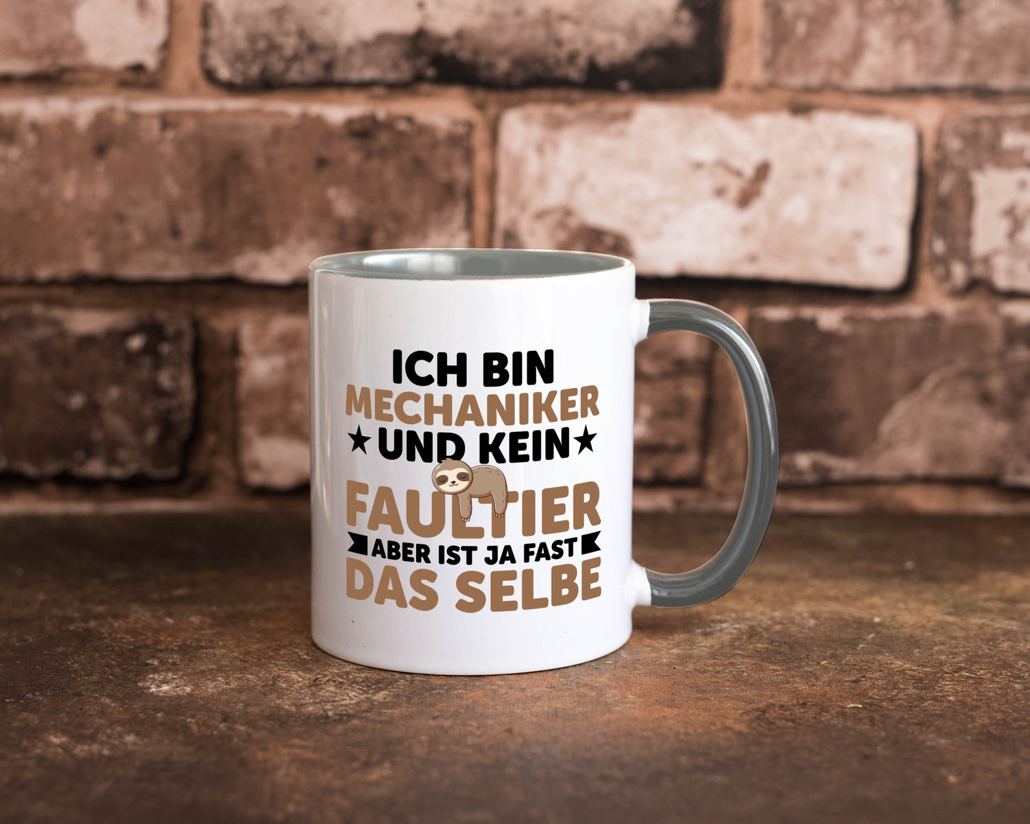 Ich bin kein Faultier: Mechaniker | KFZ Werkstatt Humor Tierliebhaber