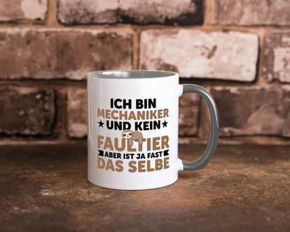 Ich bin kein Faultier: Mechaniker | KFZ Werkstatt Humor Tierliebhaber