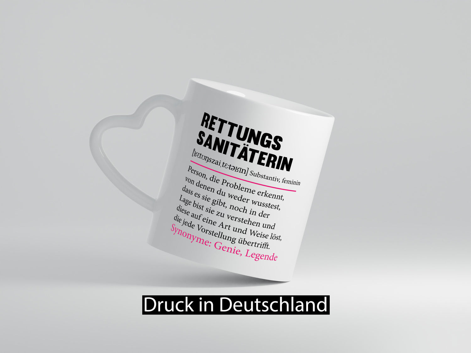 Rettungssanitäterin | Beruf Sanitäter Spruch v2 Humor Arbeit Kollegen Büro
