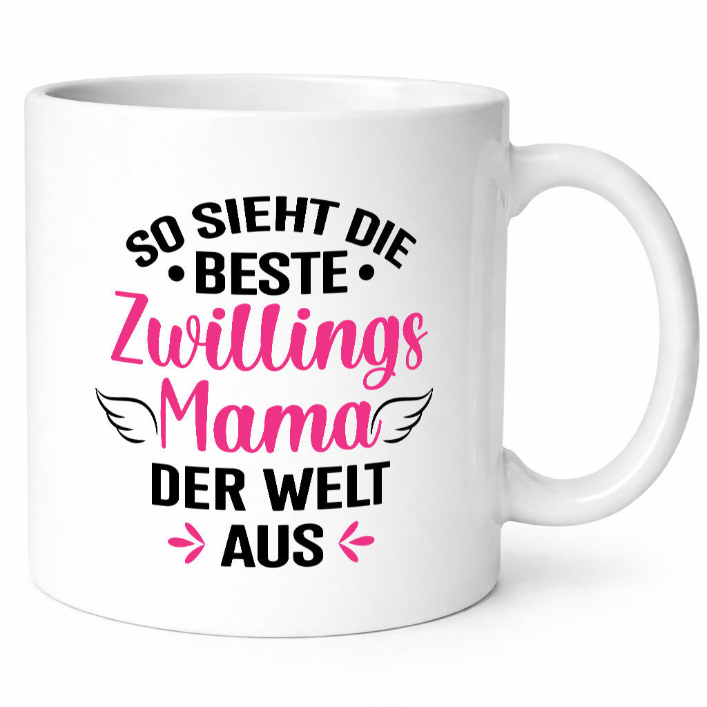 So sieht die Beste Zwillingsmama der Welt aus | Mama lustiger Spruch Geschenk