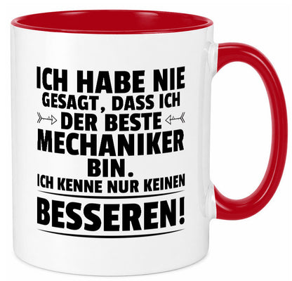 Der Beste Mechaniker | KFZ Werkstatt Geschenkidee Humor Tasse