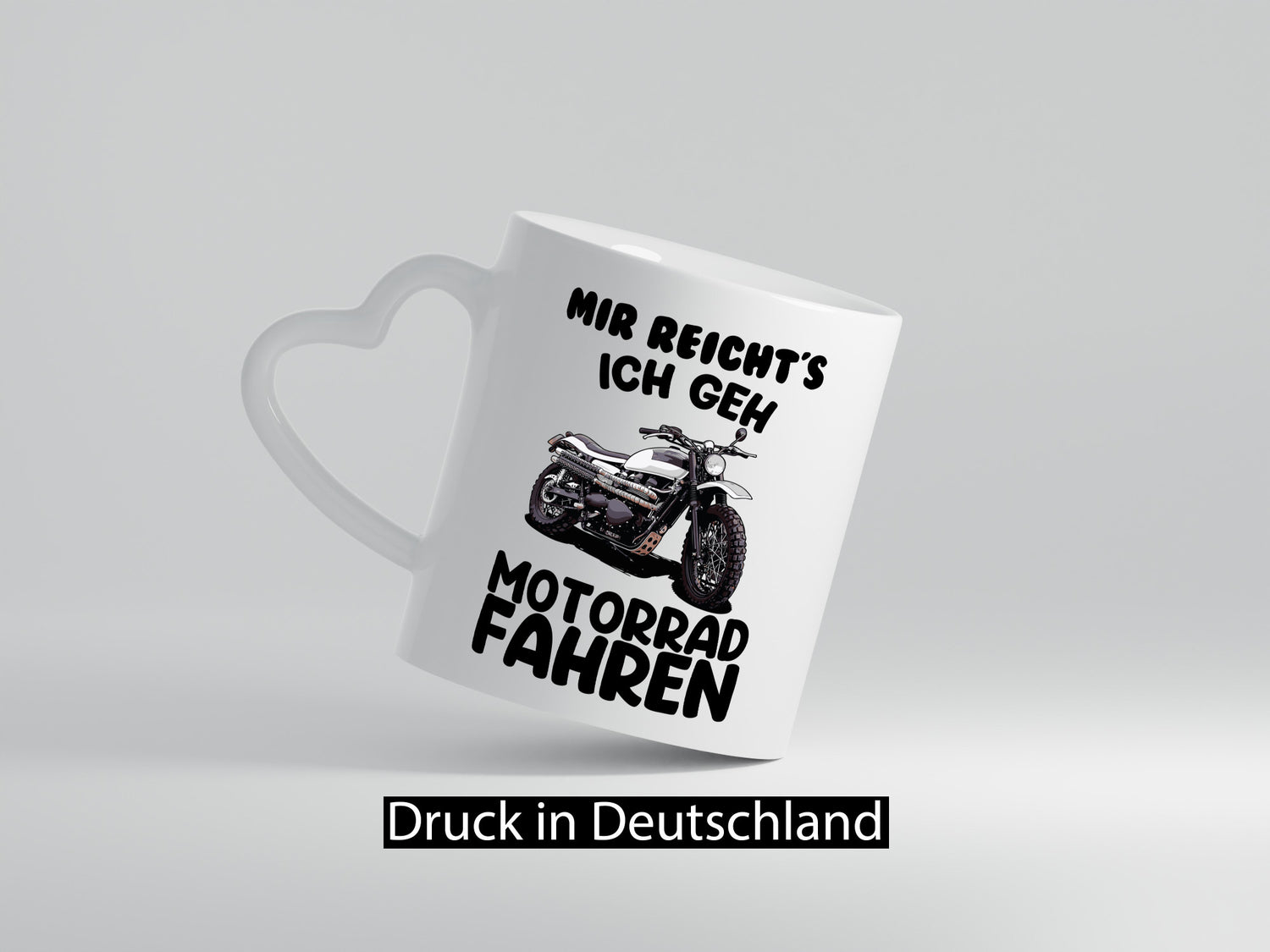 Motorrad Fahrer Tasse Geschenkidee Humor