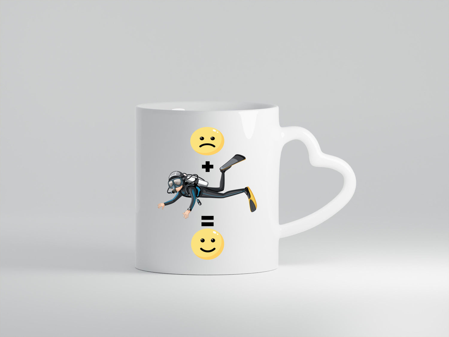 Taucher | Trauriger Tauchen ist mein Hobby Geschenkidee Humor Tasse