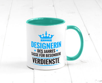 Besonderer Verdienst: Designerin | Mode Geschenk Humor Geschenkidee lustiger