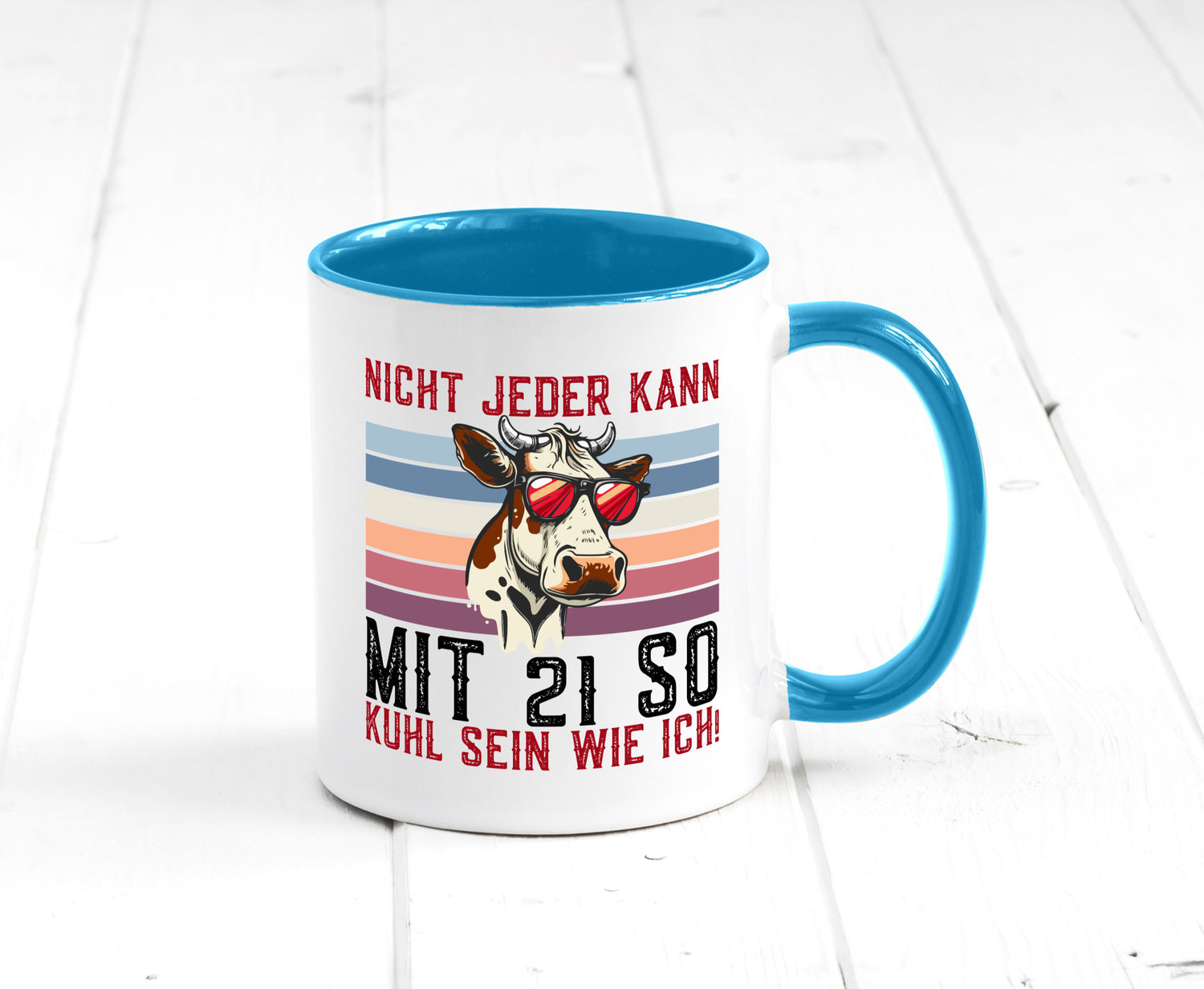 Mit 21 so gut aussehen | 21. Geburtstag Landwirt Bauer v2 Humor Geschenkidee
