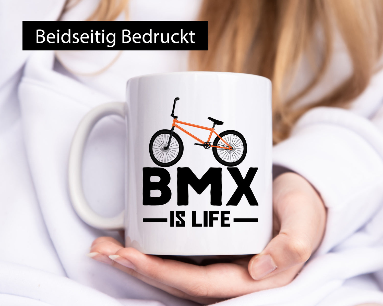 BMX Tasse | is Life Fahrrad Rennrad Fahrer Geschenkidee Humor