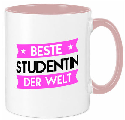 Beste Studentin | Uni Studium Universität Geschenkidee Humor Tasse