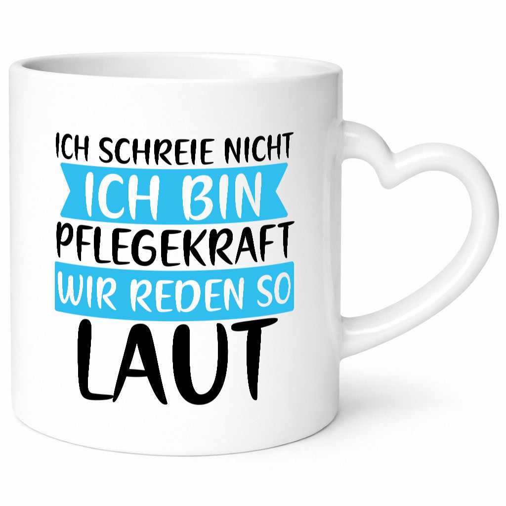 Ich schreie nicht | Pflegekraft Pflegerin Altenpfleger lustig Humor