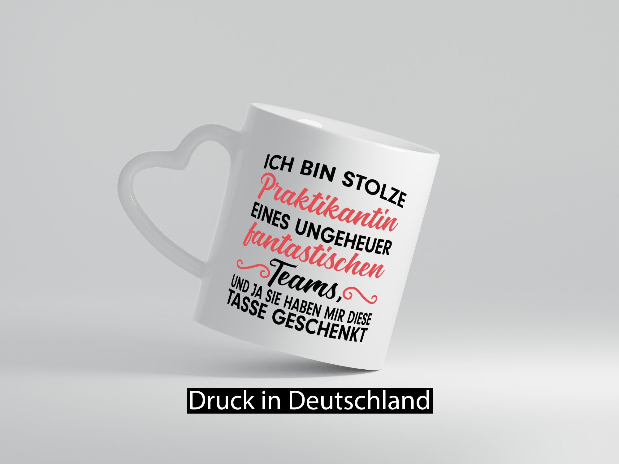 Stolze Praktikantin | Arbeitswelt Tasse Praktikum Geschenk Arbeit Kollegen Büro