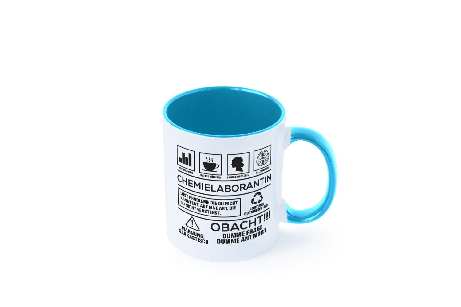 Achtung Probleme Chemielaborantin | Laborantin Chemie Geschenk Humor