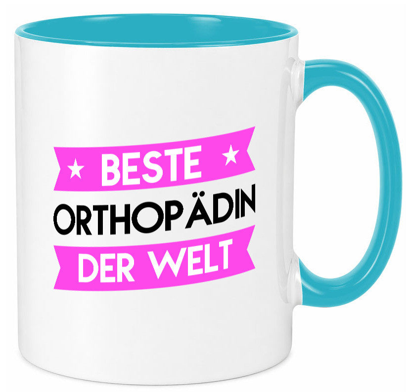 Beste Orthopädin |Orthopädie lustiger Spruch Geschenk Humor Geschenkidee Tasse