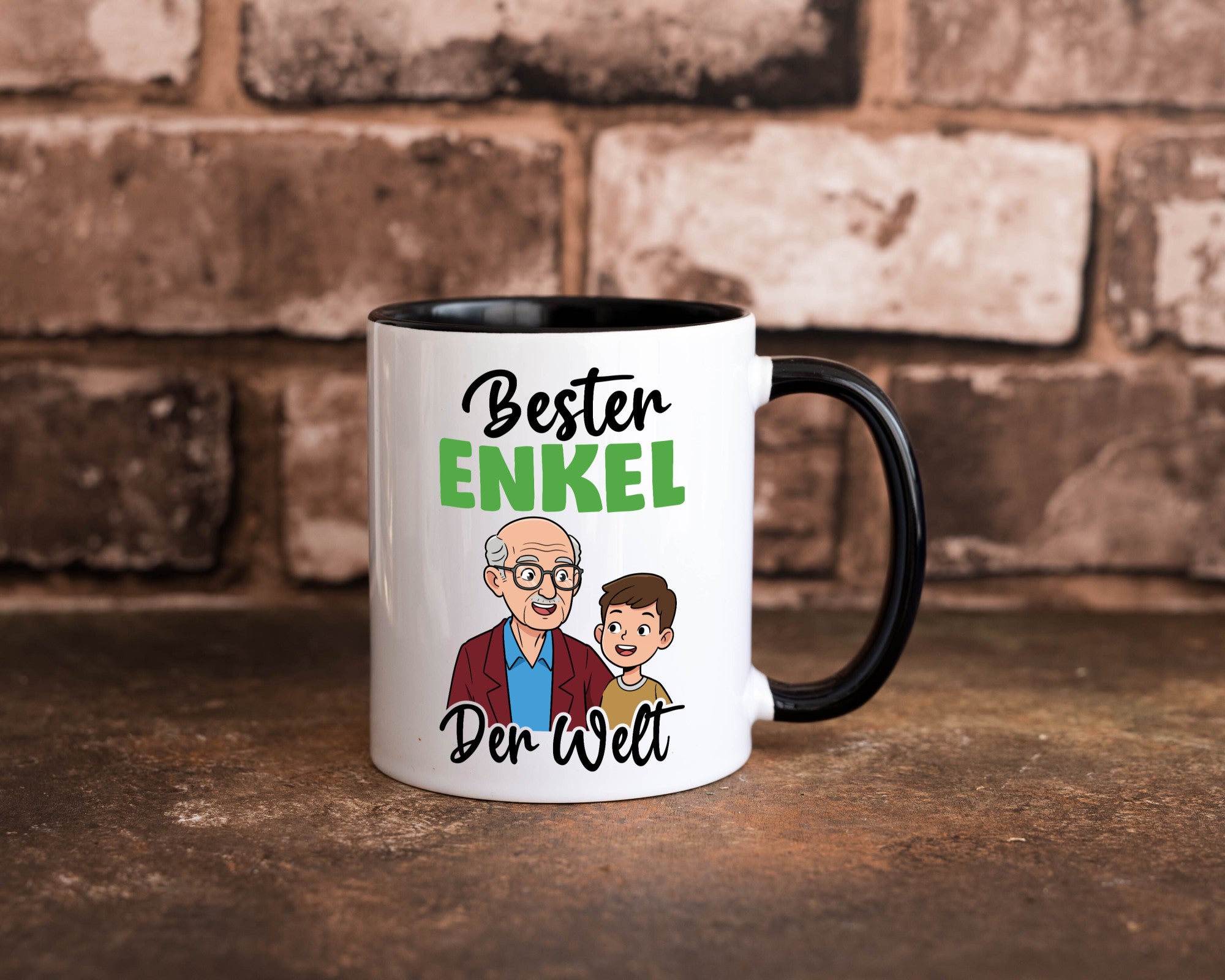 Bester Enkel | Großmutter Großvater Oma Opa lustiger Spruch Geschenk Familie