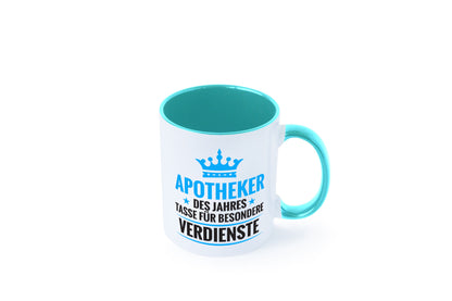 Besonderer Verdienst: Apotheker | Apotheke Pharmazie lustiger Spruch Geschenk