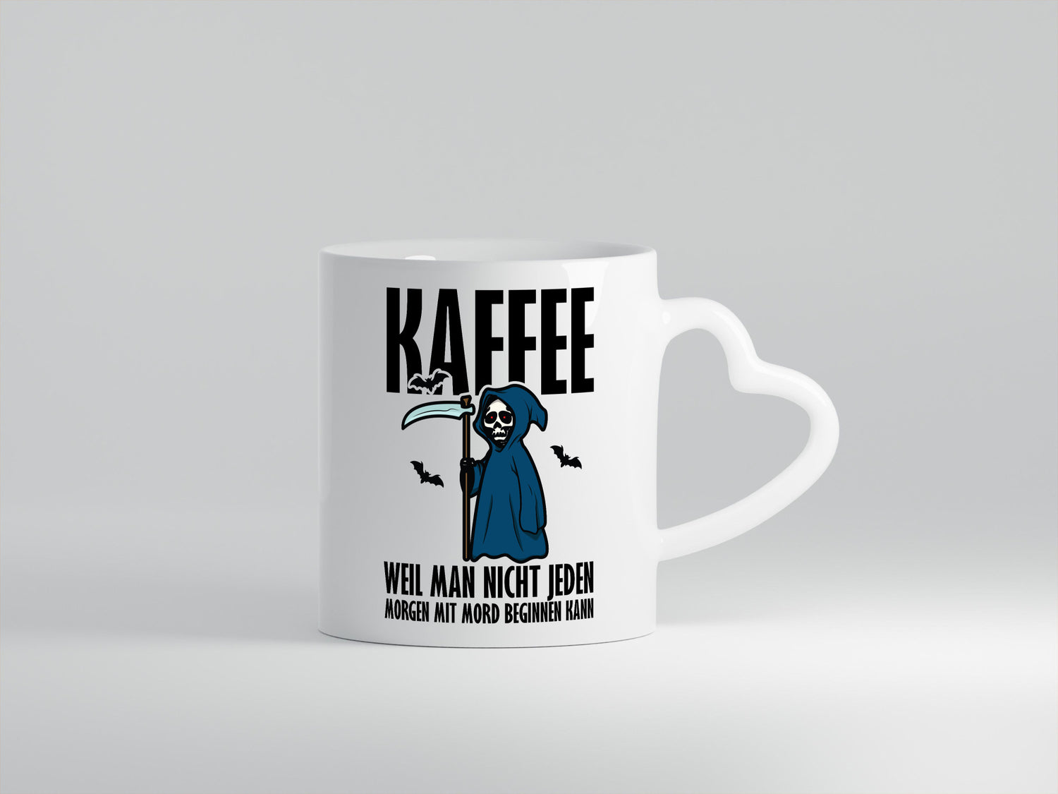 Jeden Morgen Kaffee lustig Humor Geschenkidee Geschenk Tasse
