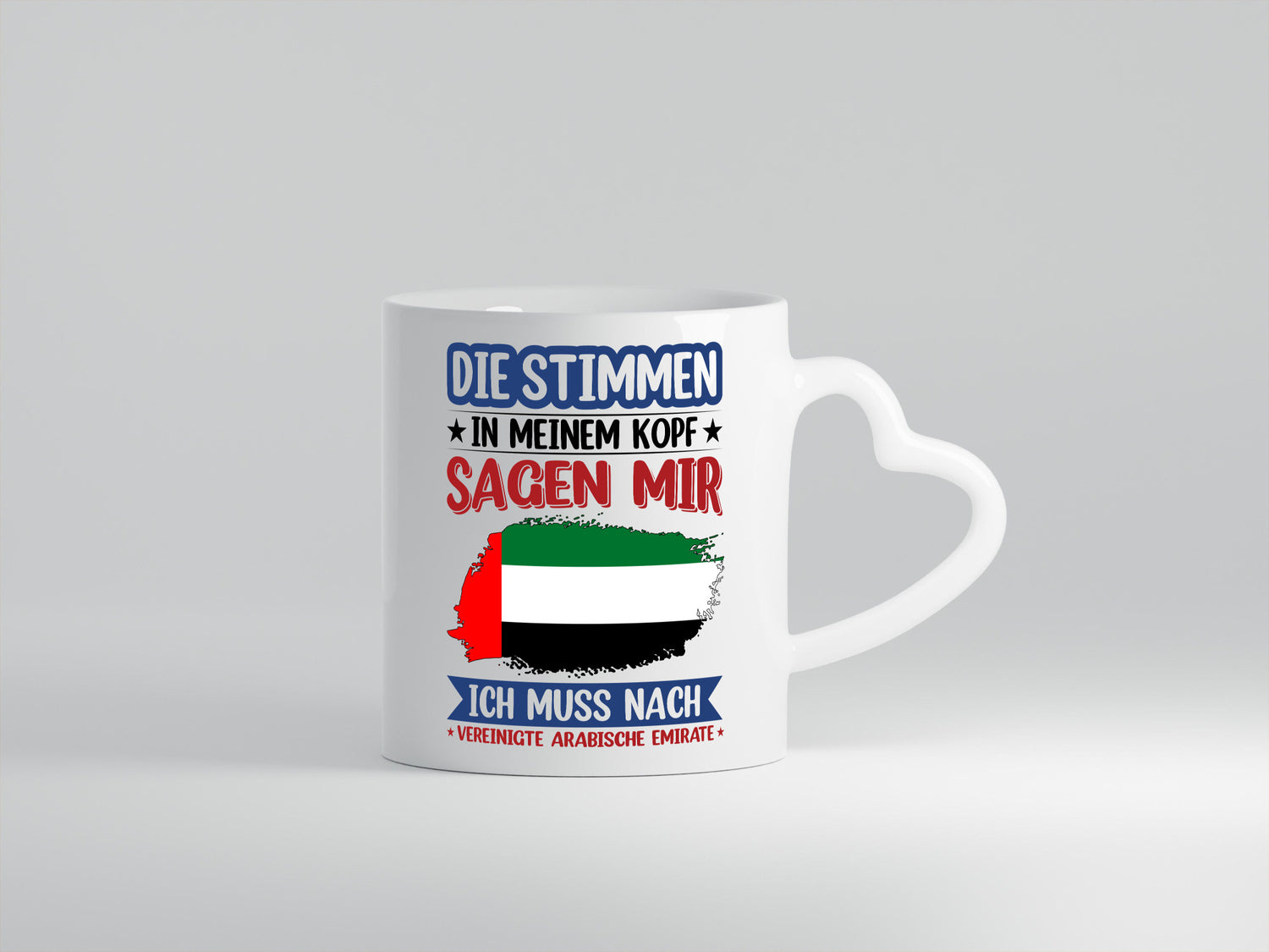 Vereinigte Arabische Emirate | Urlaub Stimmen im Kopf v2 Geschenk Humor