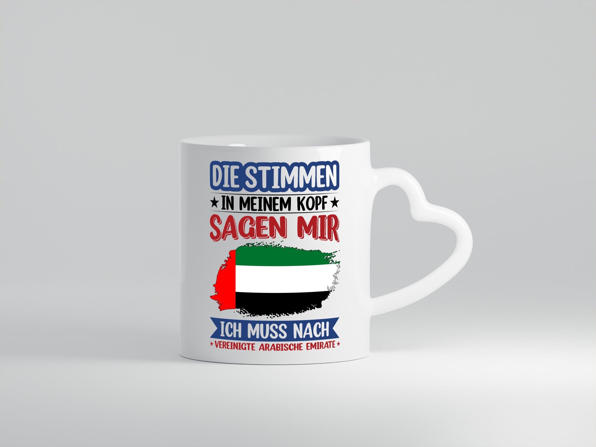 Vereinigte Arabische Emirate | Urlaub Stimmen im Kopf v2 Geschenk Humor
