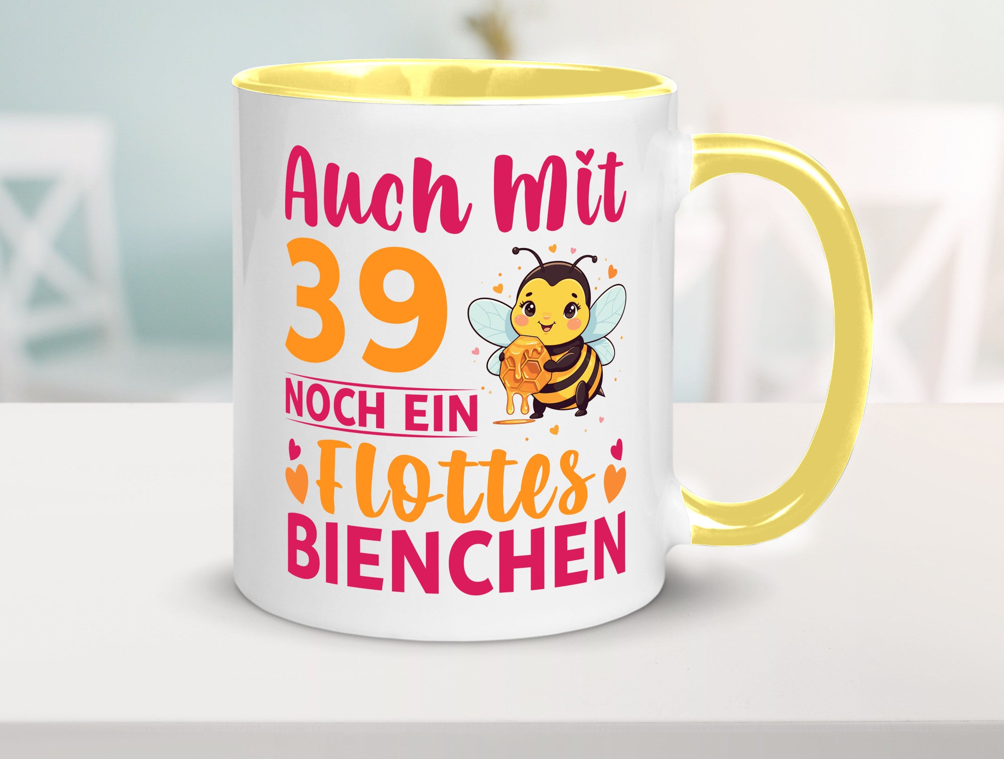39. Geburtstag | Flottes Bienchen 39 Jahre lustiger Spruch Geschenk