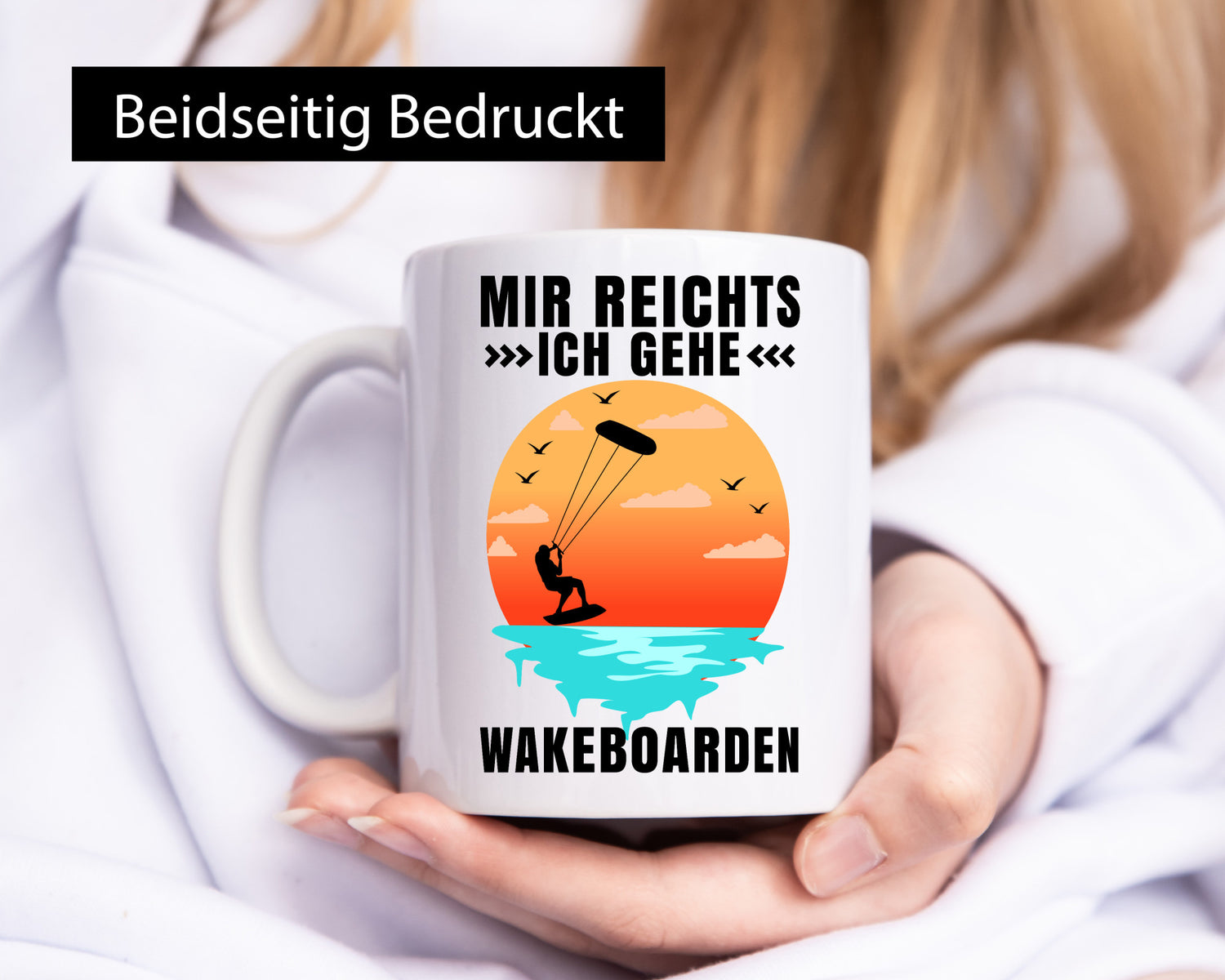 Mir reichts ich geh wakeboarden | Wakeboard v2 lustig Humor Geschenkidee