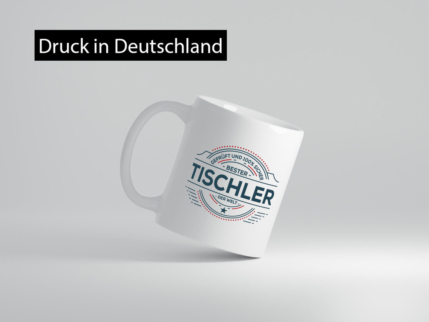 Geprüft und sicher: Tischler | Handwerk Beruf Tischlerei Geschenk Arbeit